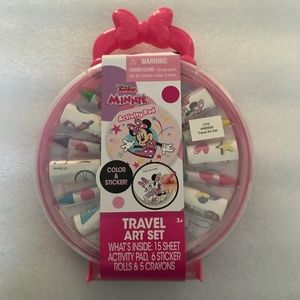 Tara Toy Corp. Disney Junior Minnie Travel Art Set New